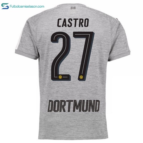 Camiseta Borussia Dortmund 3ª Castro 2017/18